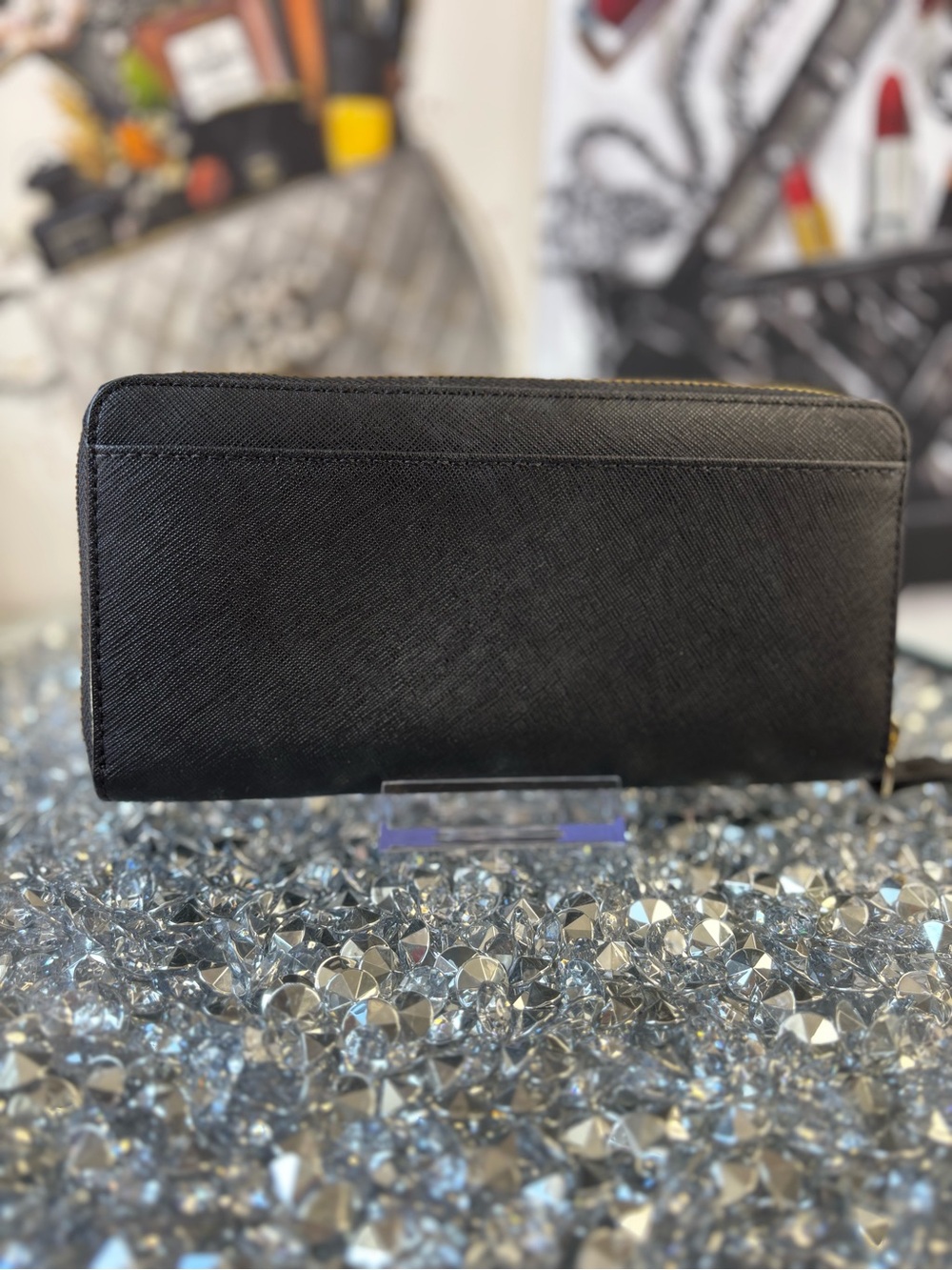 Kate Spade New York Creme De La Creme Chocolate Covered Strawberry wallet NWOT - Picture 5 of 12
